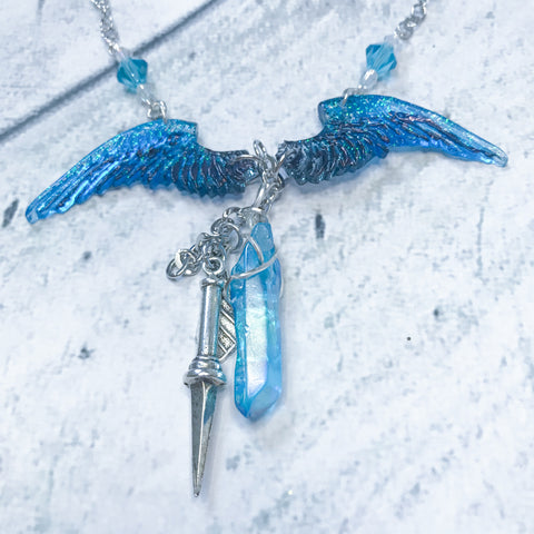 Castiel's Angelic Grace Necklace