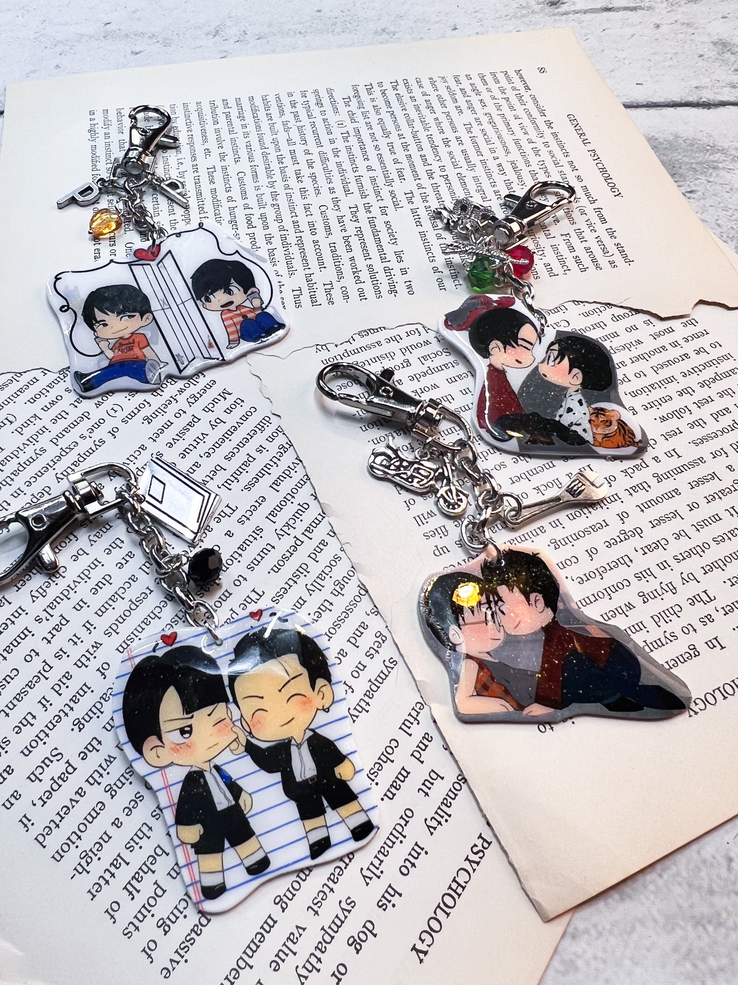 Thai Bl Series Chibi Charms