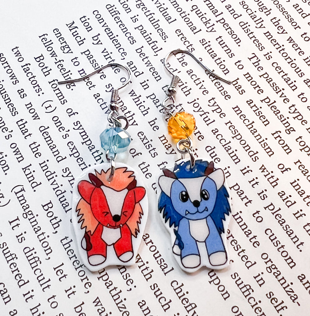 Cutie Pie Series Earrings – Nerdy Robots Jewelry