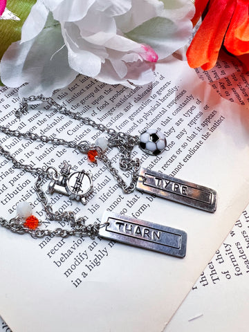 Tharn and Type Character Necklaces