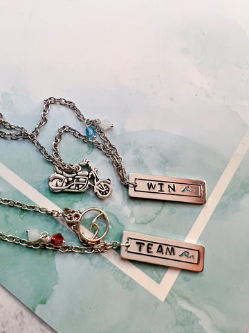 Team and Win Necklaces