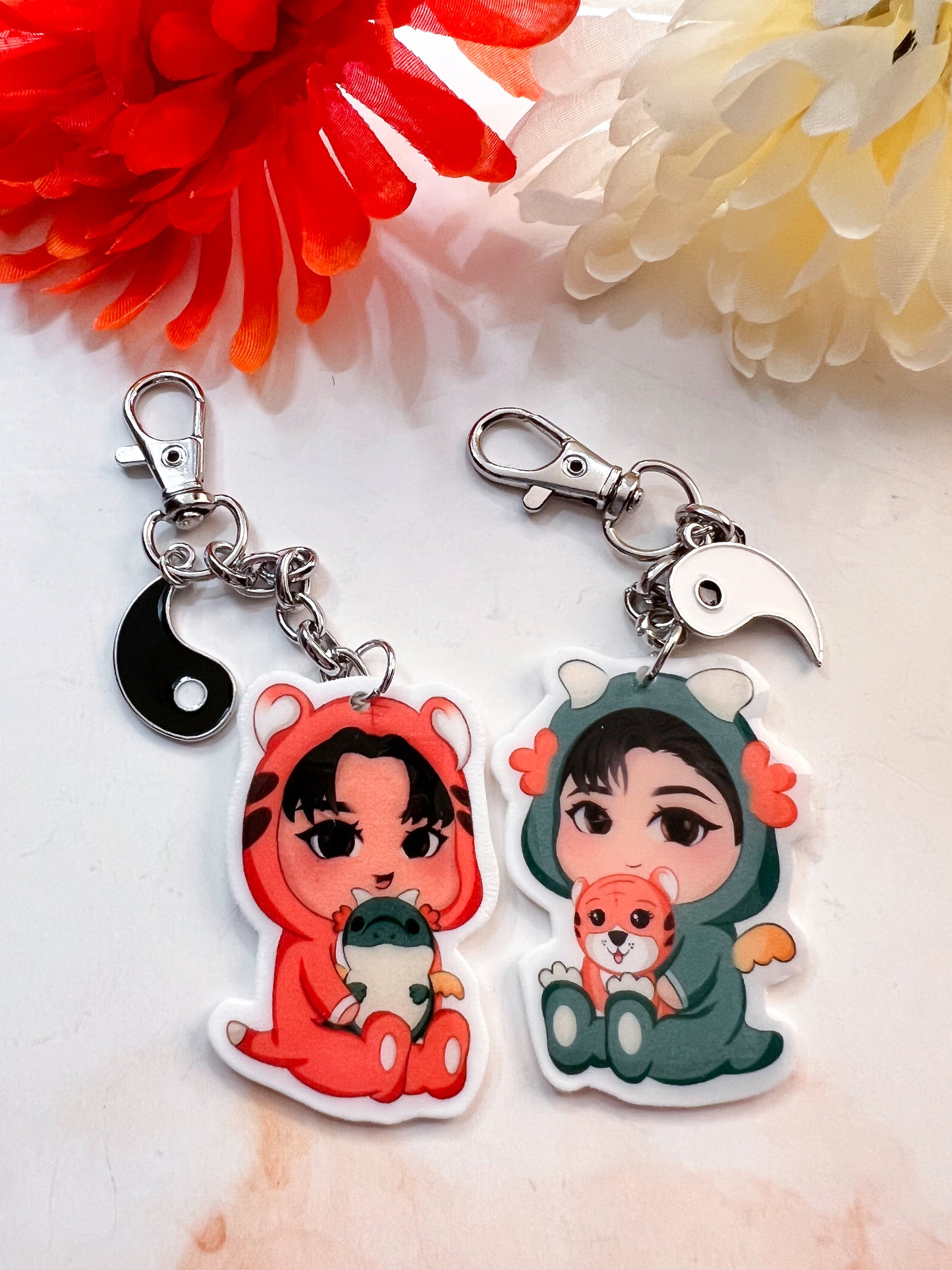 Yai and Mangkorn Big Dragon Key Chains