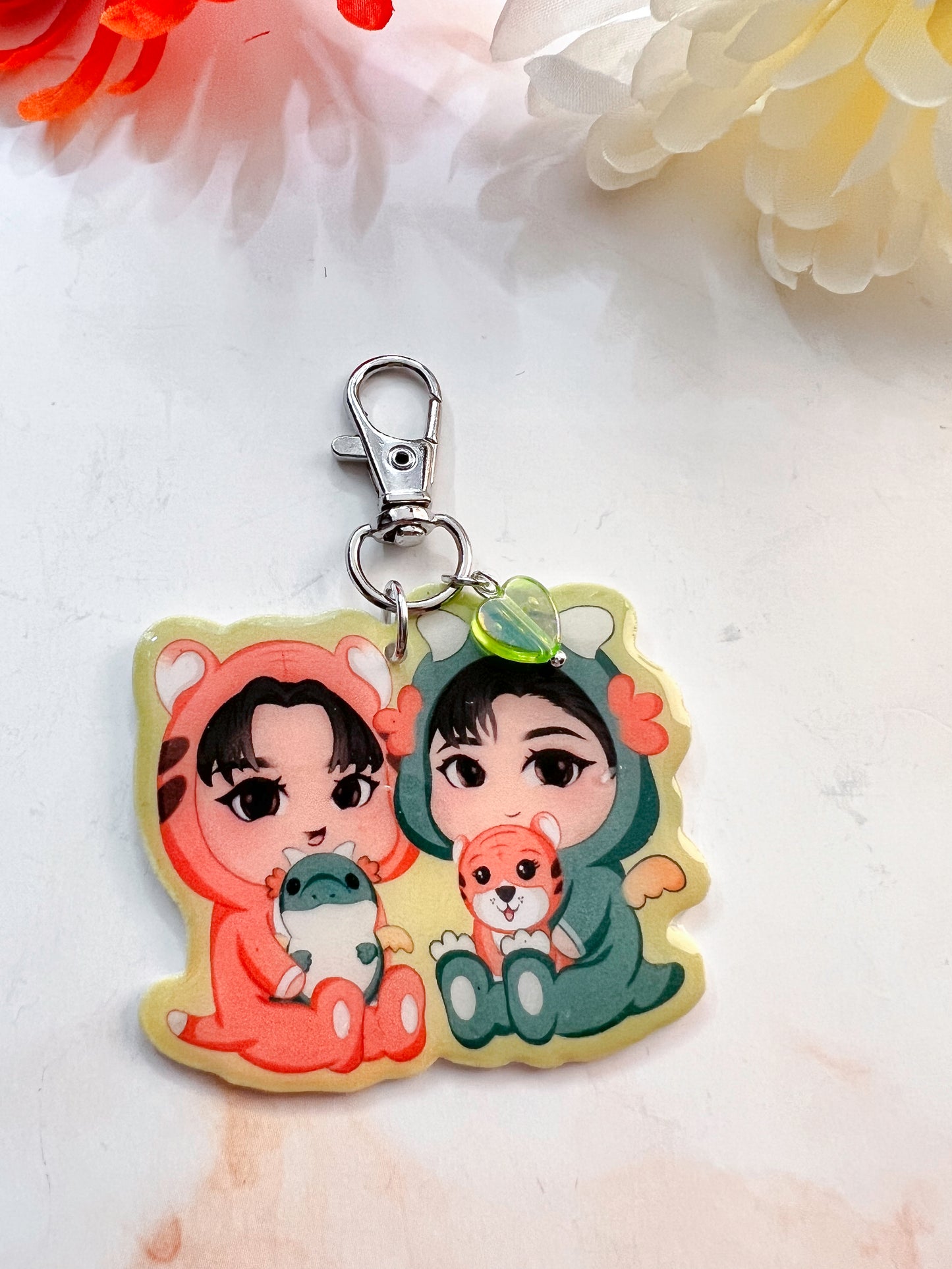 Yai and Mangkorn Big Dragon Key Chains