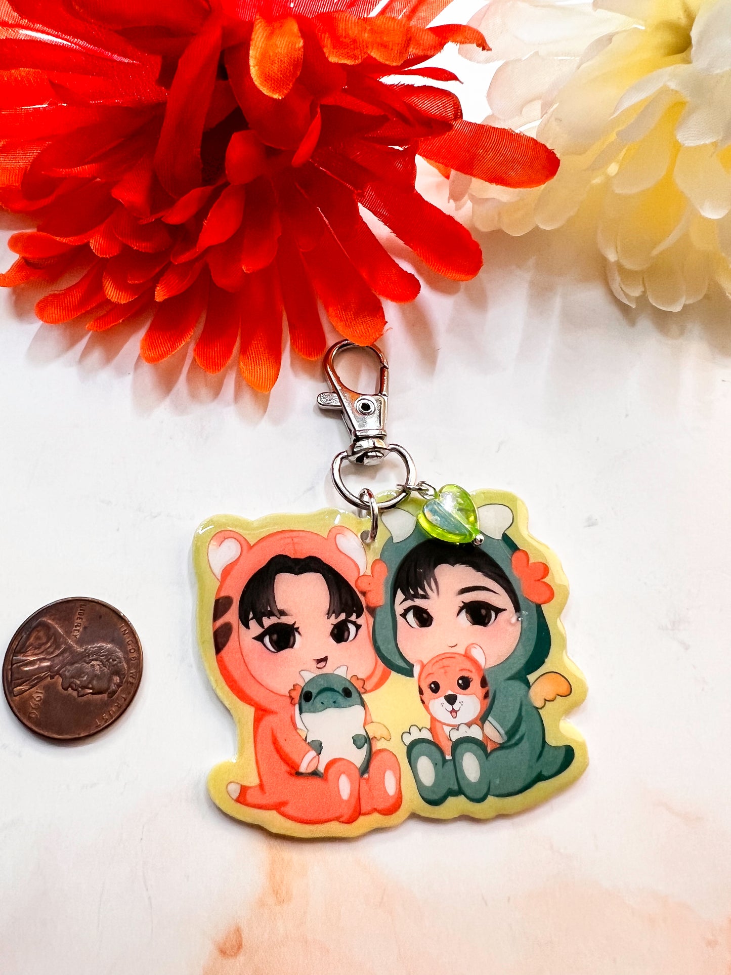 Yai and Mangkorn Big Dragon Key Chains