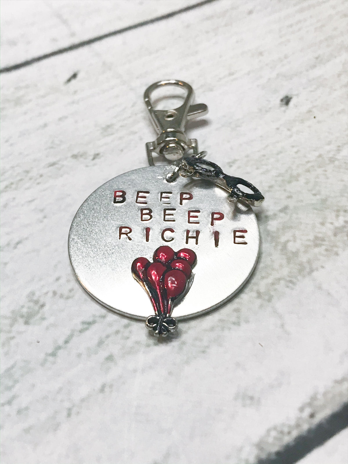 Mini Key Chain Beep Beep Beep Richie Key Chain – Nerdy Robots Jewelry