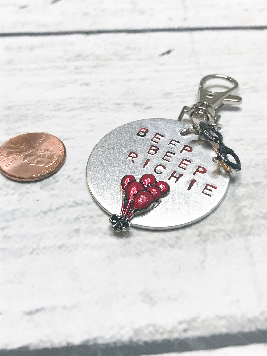 Beep Beep Richie Key Chain – Nerdy Robots Jewelry
