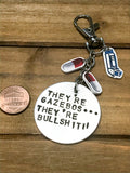 Gazebo's Stamped Key Chain