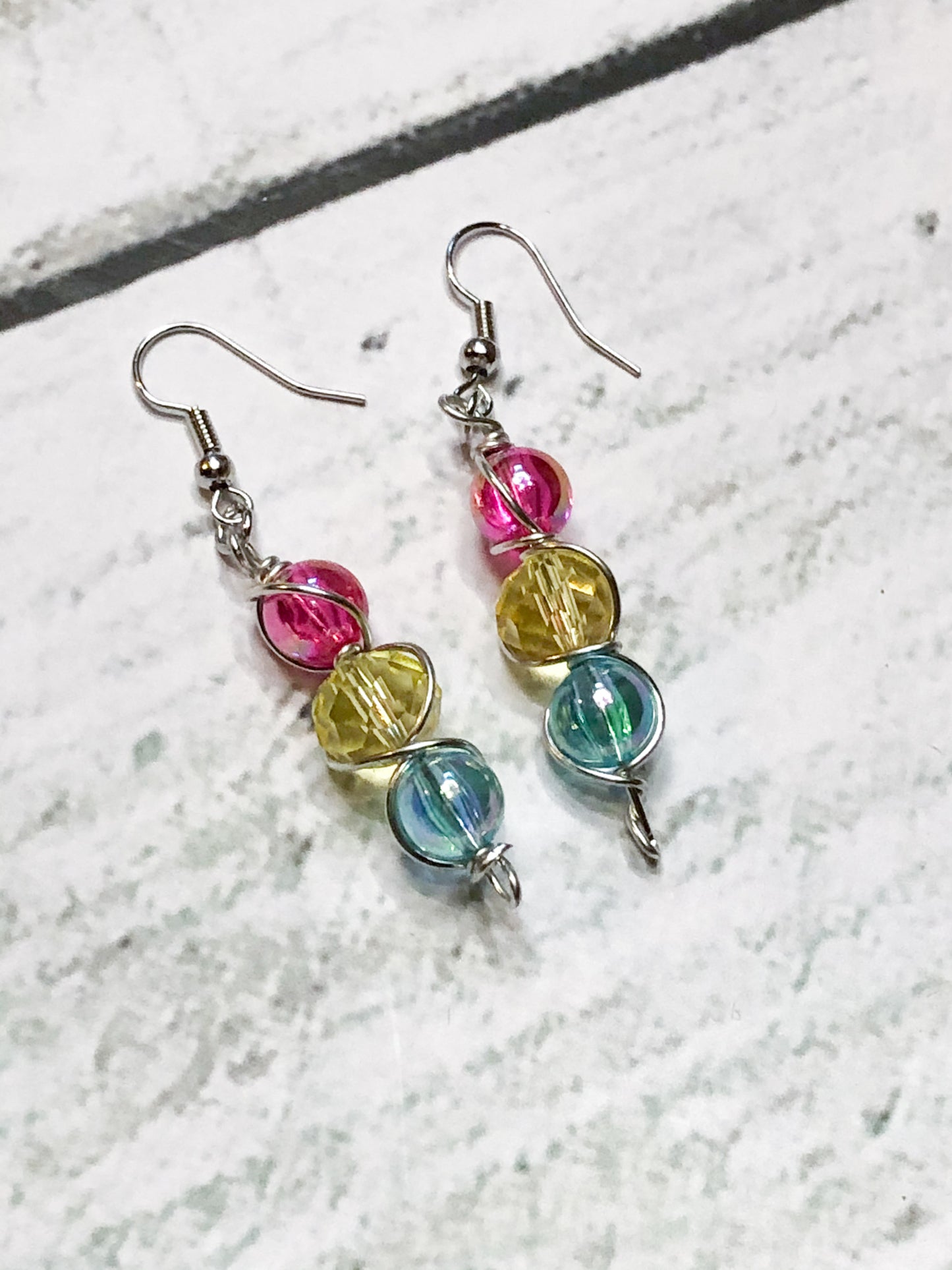 Pan Pride Flag Earrings