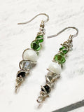 Aro Pride Flag Earrings