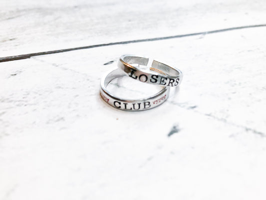 Losers Club Stackable Rings