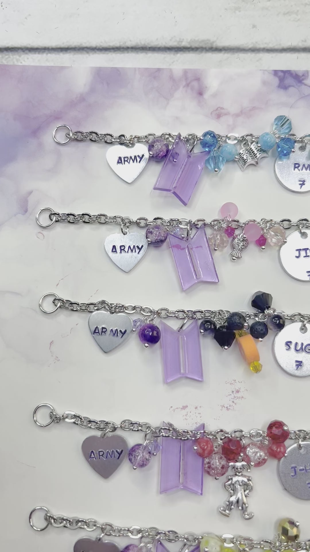 BTS Bias Loaded Bracelet – Nerdy Robots Jewelry