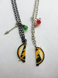 Flash and Arrow Inspired BFF Necklaces