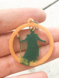 Loki Circle Resin Necklace